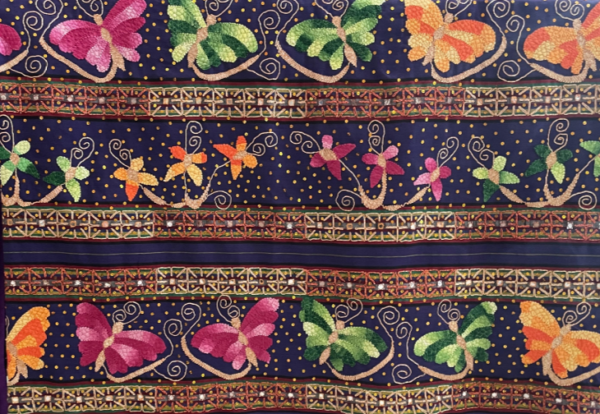 Butterfly Tapis Fabric (Tapis Kupu-Kupu)