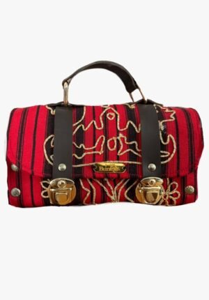 Red Tapis Ethnic Handbag